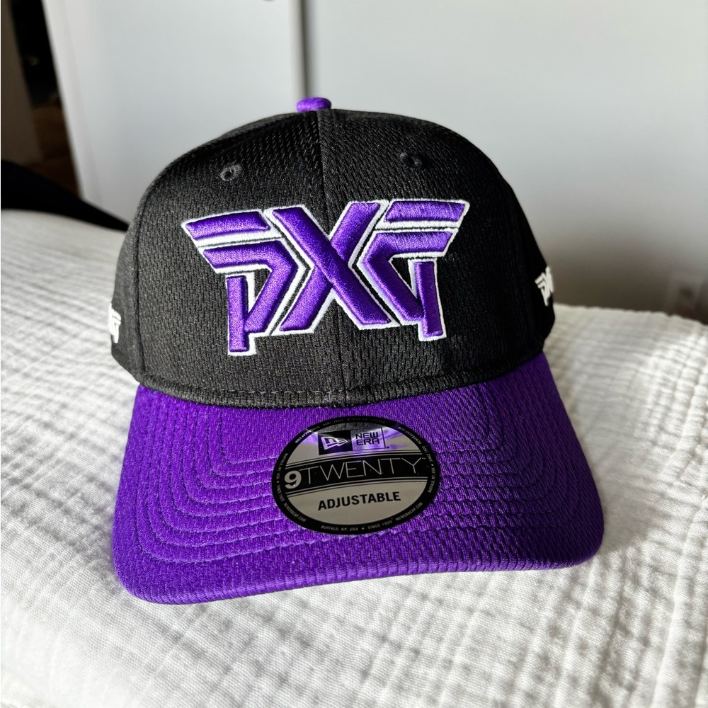 PXG Black and Purple 9TWENTY Cap